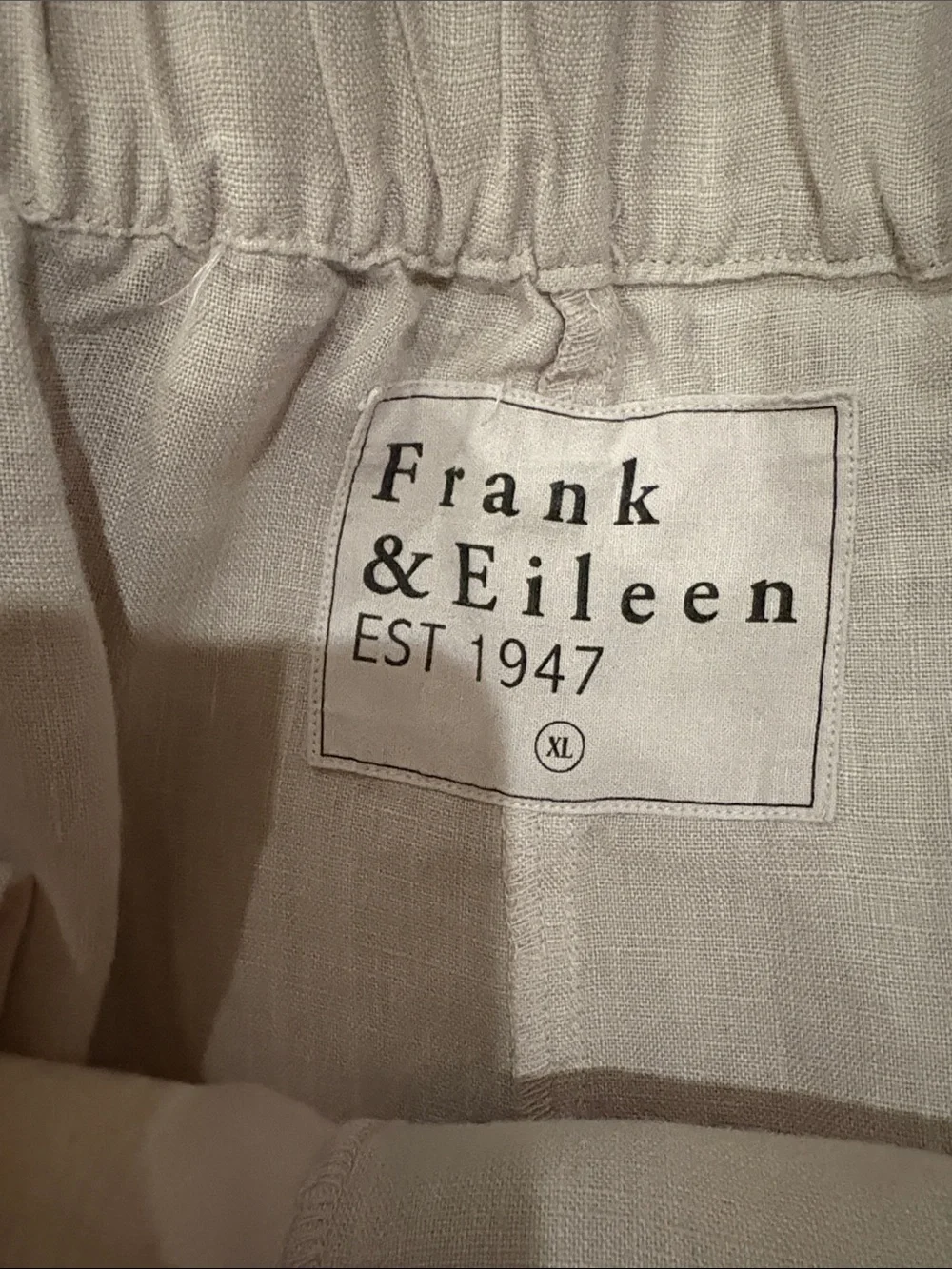 Frank & Eileen Amalfi Getaway Set in Sand Linen Button-Up Shirt & Shorts Set
